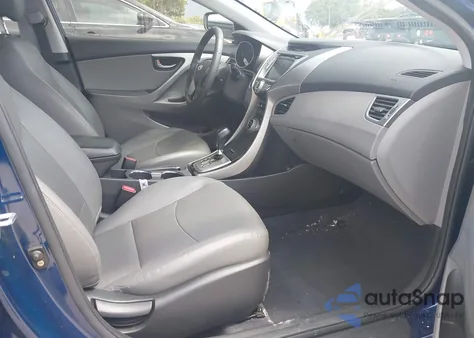 2013 Hyundai Elantra Limited from USA, damaged, VIN KMHDH4AE0DU714619